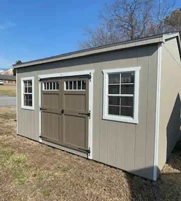 12 x 16 x 8 Large Shed Cottage