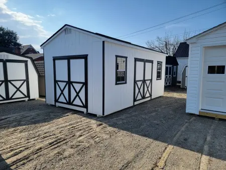 Tall Wooden 12 x 20 x 8 Cottage