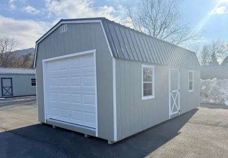 14x24x7 Barn Garage 3962-H