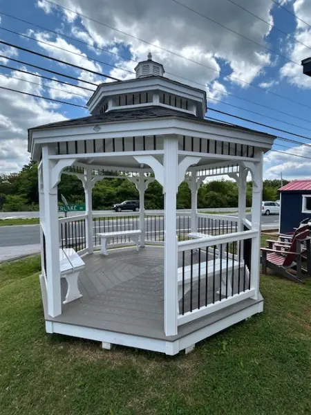 The Blue Ridge Gazebo 12 ft Wide