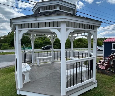 The Blue Ridge Gazebo 12 ft Wide