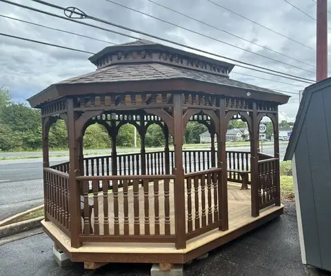 12 x 16 Wooden Shenandoah Gazebo