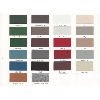 Metal Roof Color Options