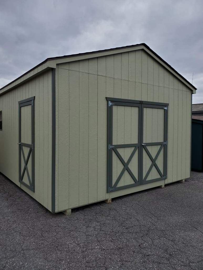 Large Storage Shed 14 x 20 x 8 Cottage, Stock 21239L Price 7074.00