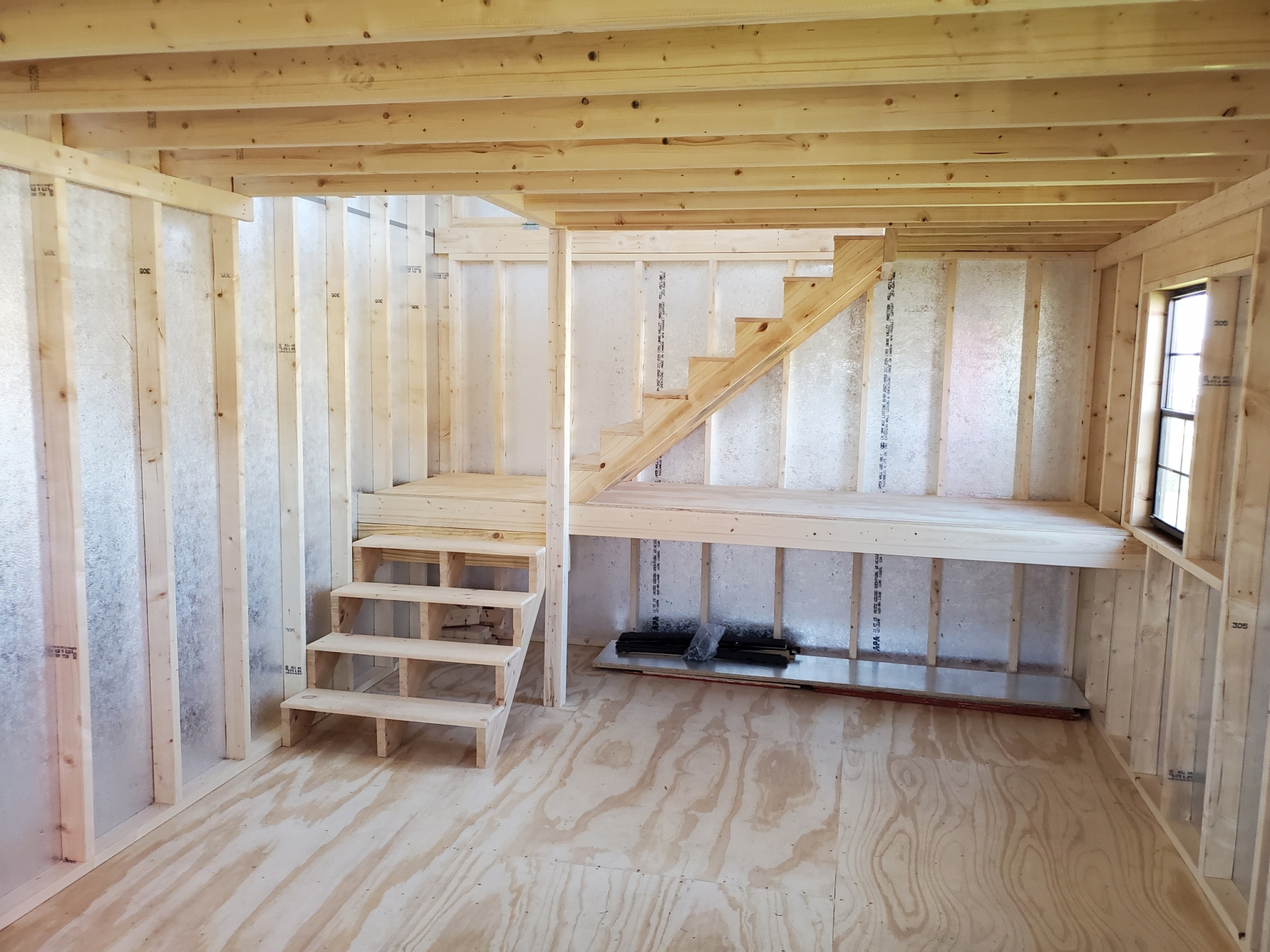 12X20 COTTAGE STORY+1/2 (Rent to Own not Available) Valley Structures