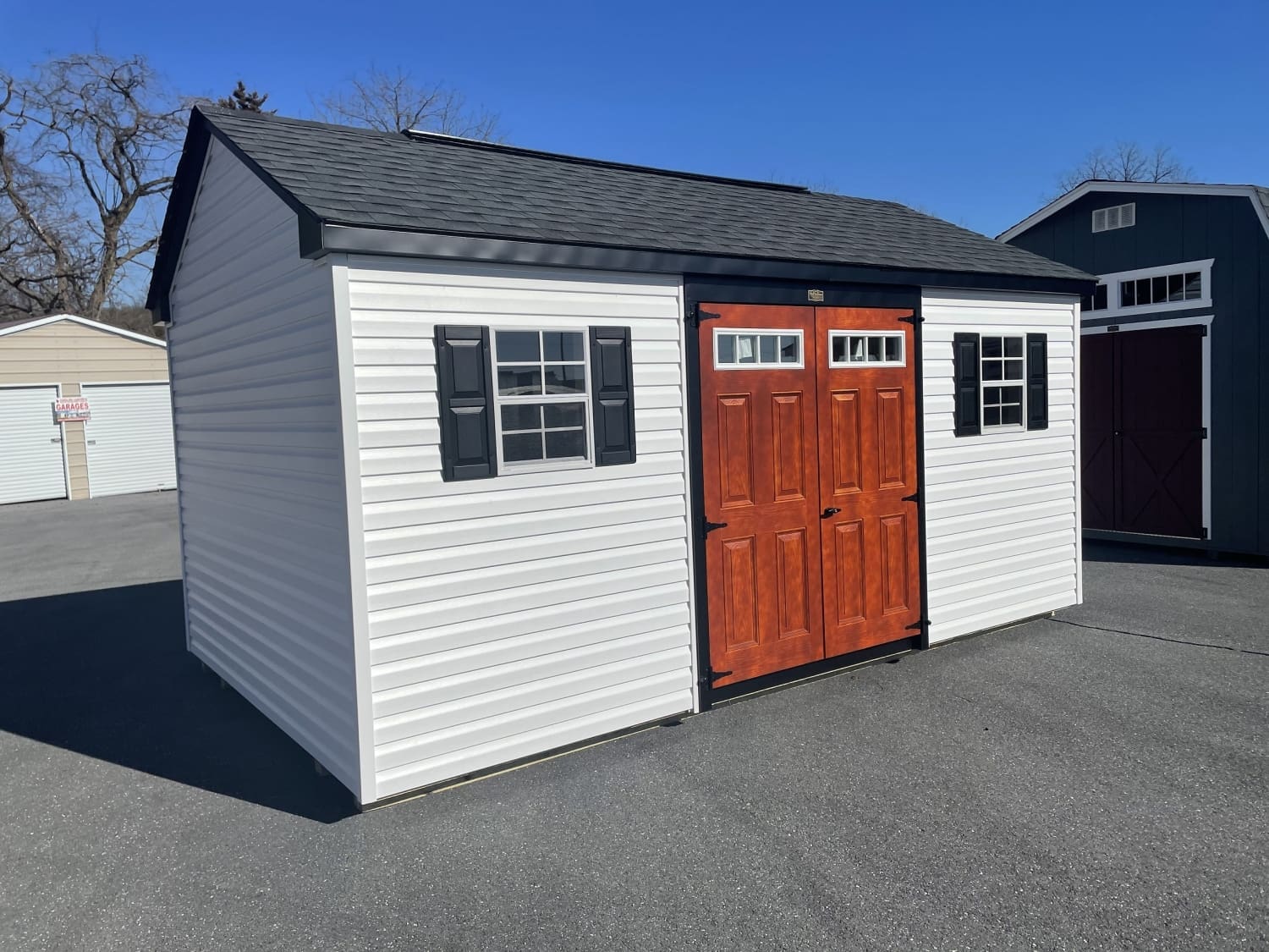 10x16 Vinyl Cottage (SOLD) Valley Structures