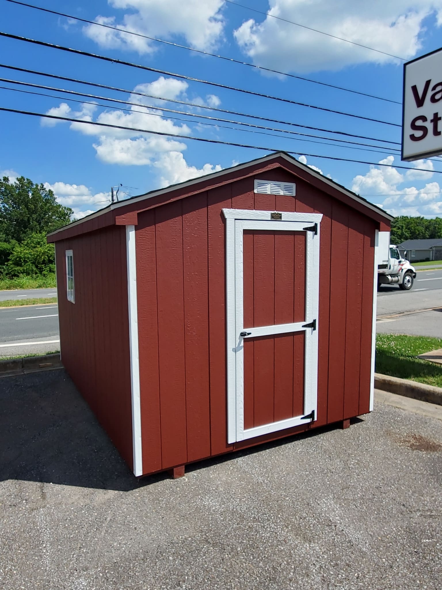 Painted Chicken Coop 8 x 12, Stock 26041L, Price 4151.00