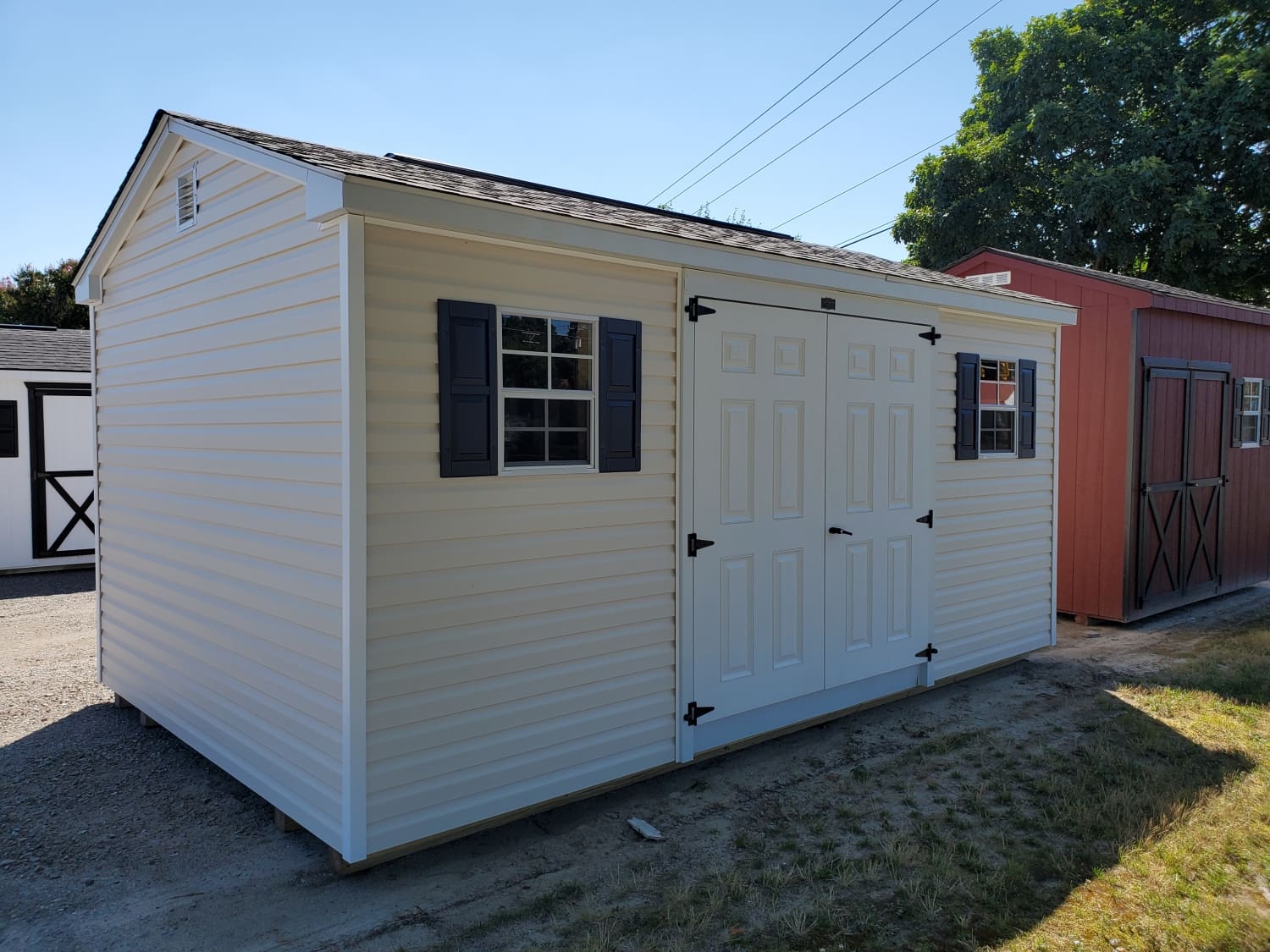 Vinyl Cottage 10 x 16 Stock R11658, Price 6036.00