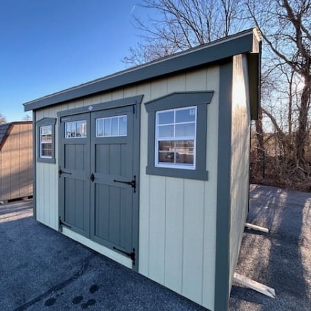 Wooden 10 x 12 Carriage House