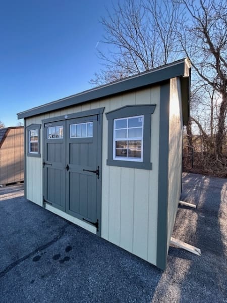 Wooden 10 x 12 Carriage House