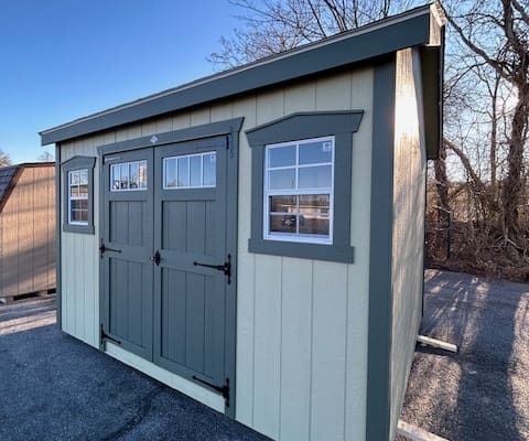 Wooden 10 x 12 Carriage House