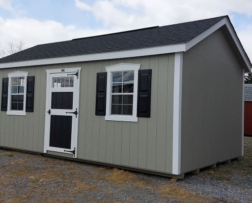 12x20 Garden House Stock#1586-W