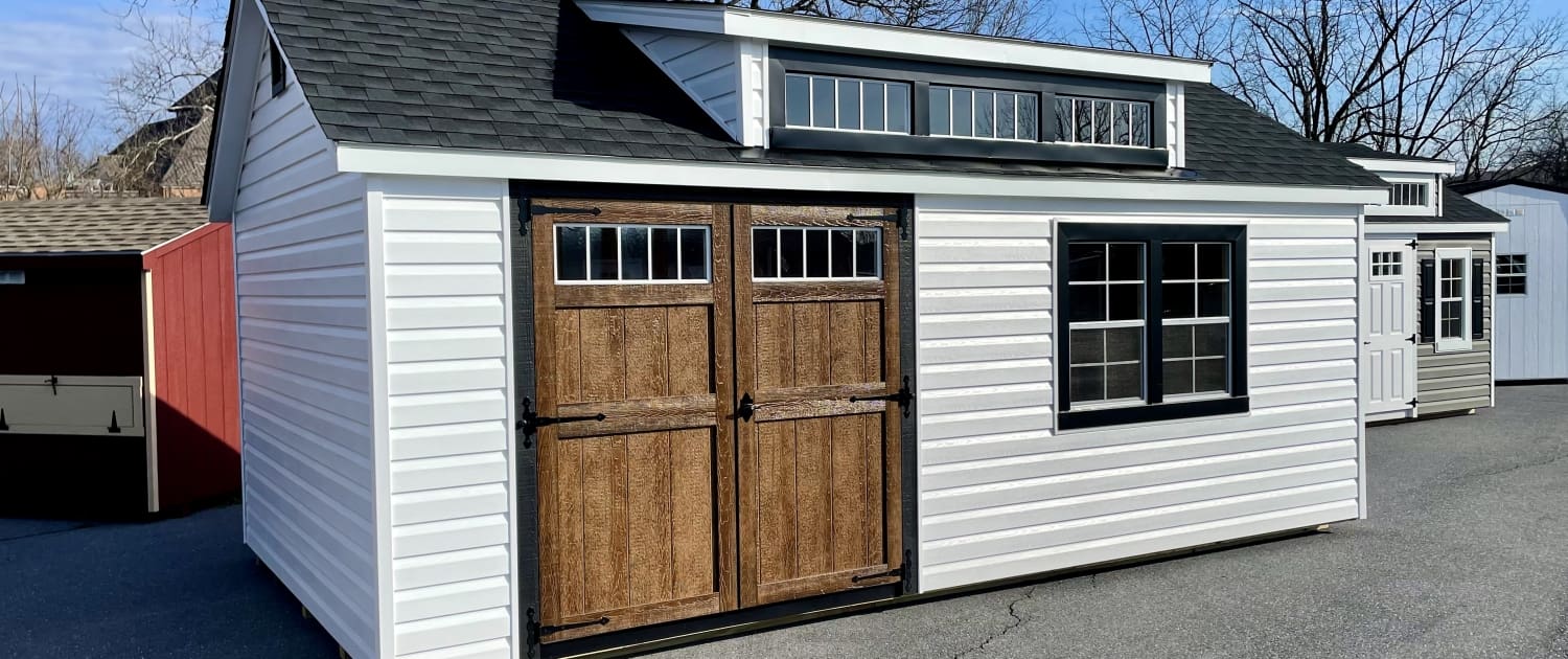12 x 20 Williamsburg Dormer 12x20 Vinyl Williamsburg Dormer H2768
