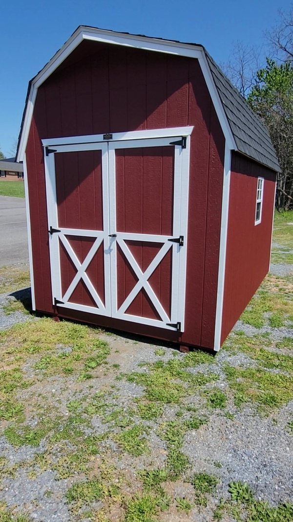 Tall Wooden Shed 8 x 12 x 6 Barn