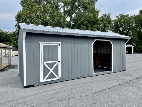 10x24 Run-In Shed H3066