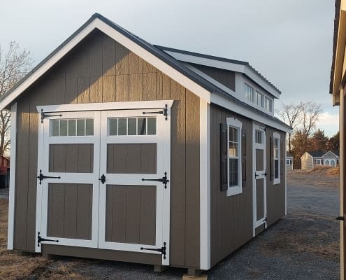 10x20 Williamsburg Dormer Stock#1674-W (2)
