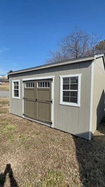 12 x 16 x 8 Large Shed Cottage