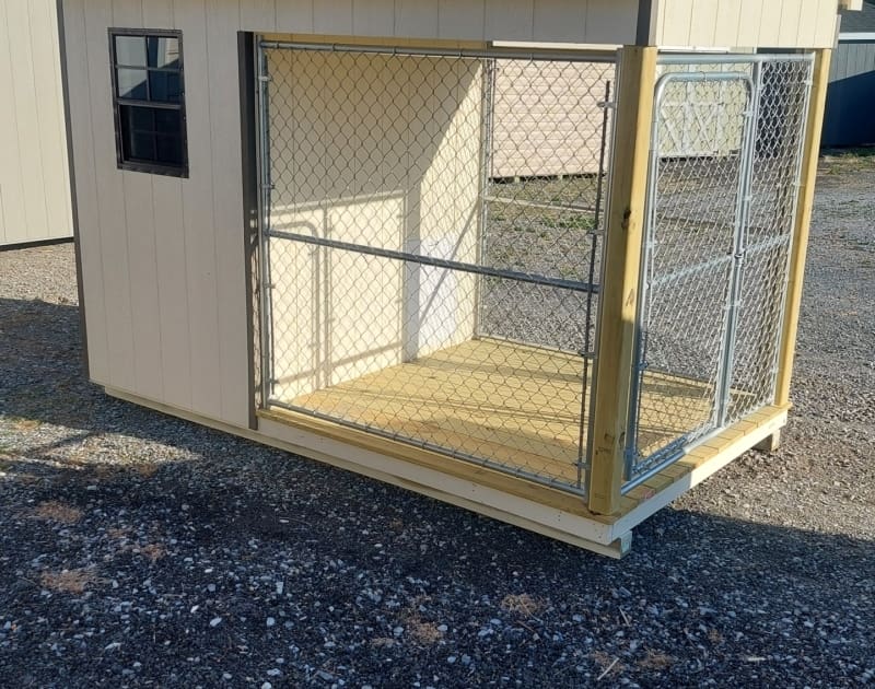 6x10 Dog Kennel Stock#3985-W