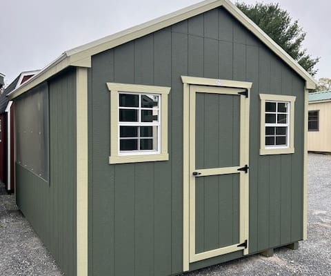Spacious Potting Shed 10 x 14 Greenhouse
