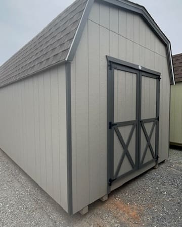 Backyard Shed 10 x 16 x 6 Barn