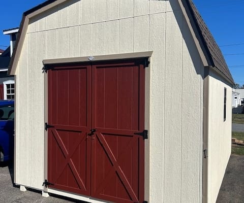 Tall Wooden 10 x 14 x 6 Barn