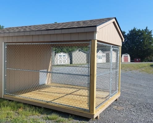 8x14 Dog Kennel Stock#4034-W (2)