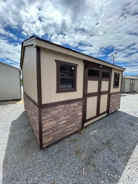 10 x 14 Tall Shed Cottage