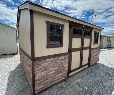 10 x 14 Tall Shed Cottage