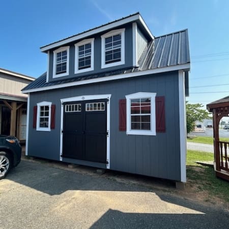 12 x 20 -2 Story Painted Shed