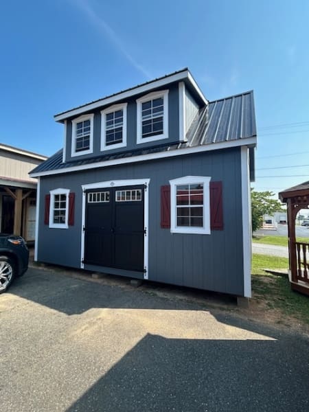 12 x 20 -2 Story Painted Shed