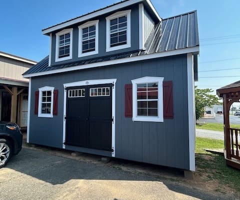 12 x 20 -2 Story Painted Shed