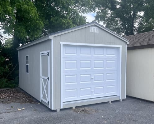 Garage 12x20x8 Cottage Garage 3972-H
