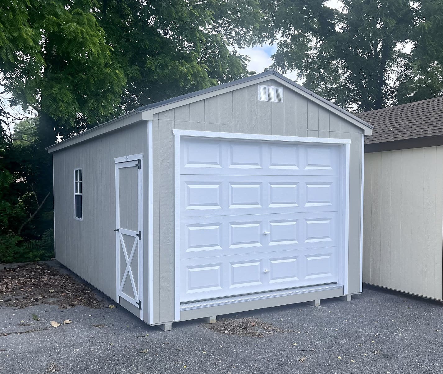 Garage 12x20x8 Cottage Garage 3972-H