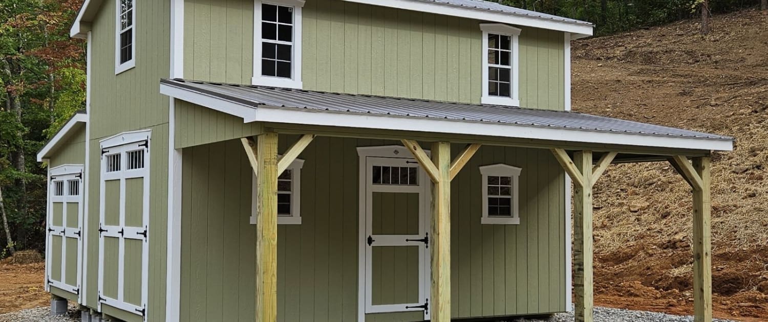 12 x 20 Full Attic with 8 x 20 Barn 12 x 20 Full Attic with 8 x 20 Barn