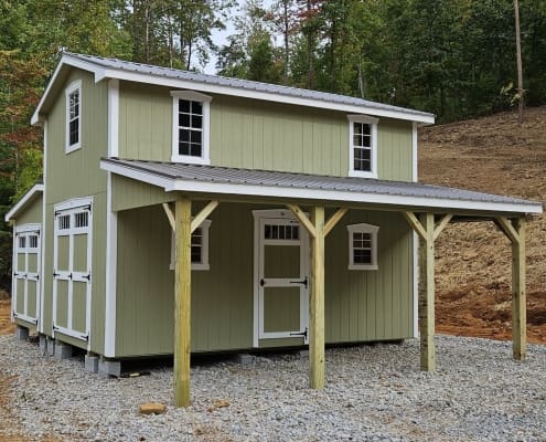 12 x 20 Full Attic with 8 x 20 Barn 12 x 20 Full Attic with 8 x 20 Barn