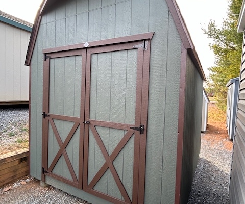 8 x 10 x 6 Outdoor Shed Barn