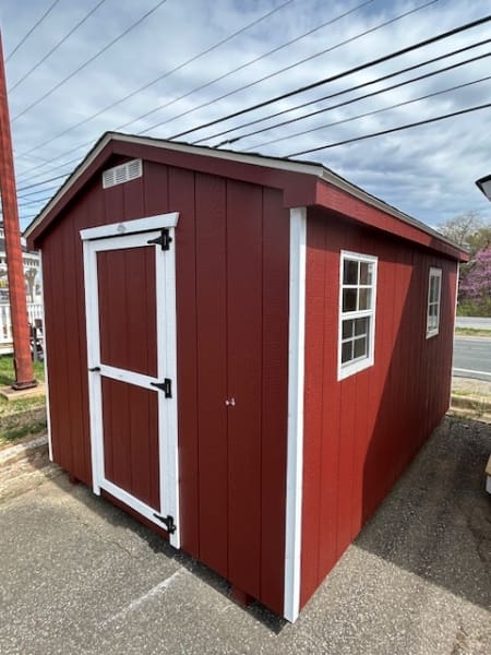 8 X 12 Painted Chicken Coop