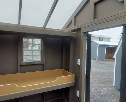 Soil Table in Potting Room