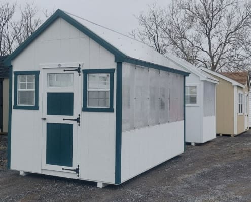 8x12 Greenhouse Stock#2172-W 2