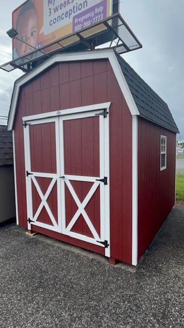 8 x 10 x 6 Barn Small Wooden