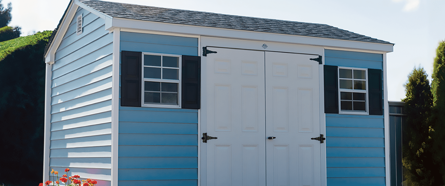 VS_10x12_Cottage 10x12 blue cottage shed