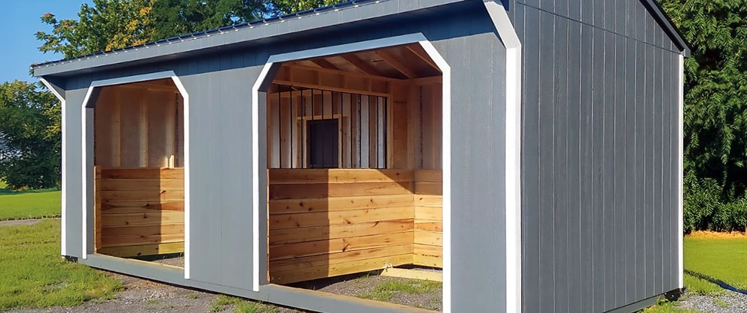 run in shed