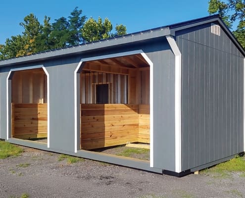run in shed