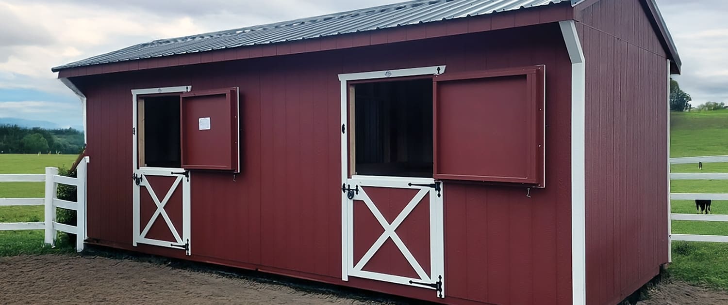 horse barn
