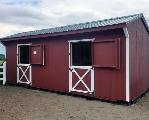 horse barn