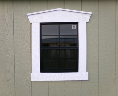 4" Window Trim With Decorative Header