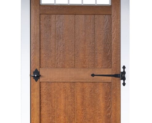 Transom Wood Single Door