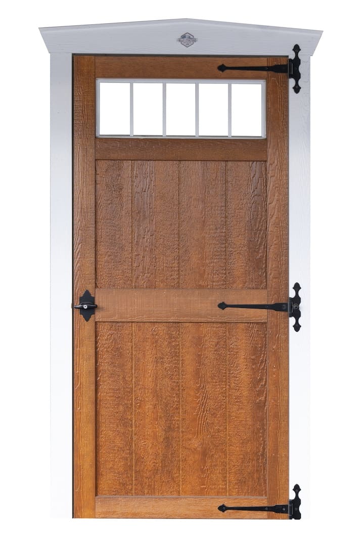Transom Wood Single Door
