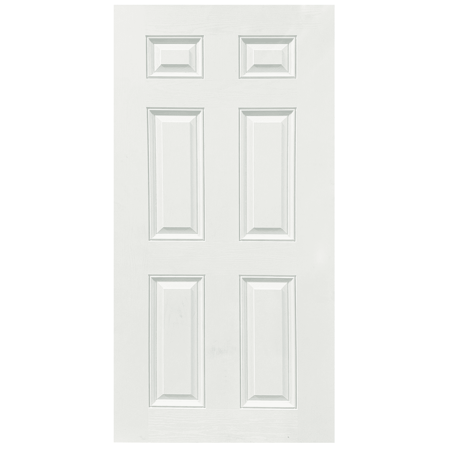 Solid 6 Panel Slab Door