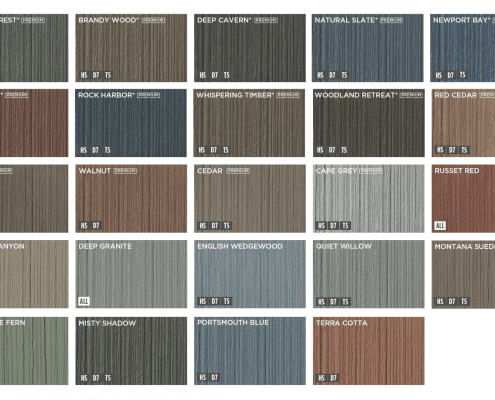 Vinyl Shakes Colors